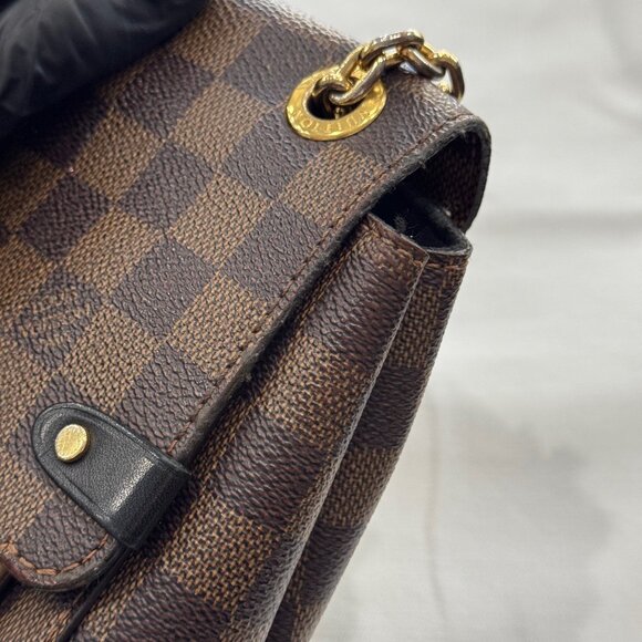 Louis Vuitton Vavin PM Damier Ebene Canvas Shoulder Bag - Picture 14 of 14